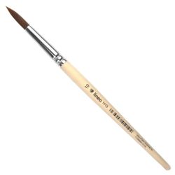 Lineo pony s.1113 round brush synthetic - art store - craze
