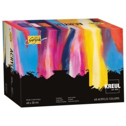 Kreul solo goya set of 48 acrylic paints 20 ml - art store - s