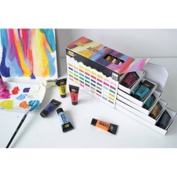 Kreul solo goya set of 48 acrylic paints 20 ml - art store - s