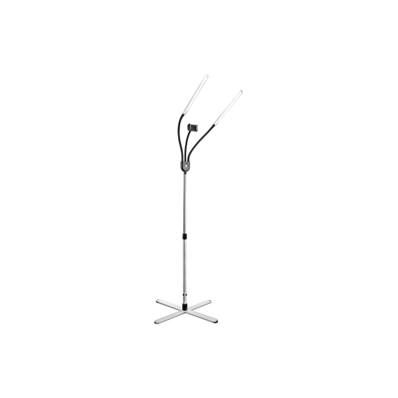 DayLight gemini floor lamp - art store - craze for plastics.