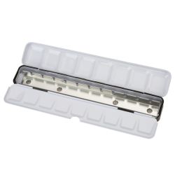Schmincke metal case for 12 watercolor halves - art store