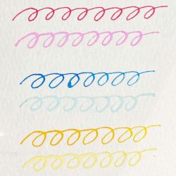 Kuretake drop of snow white ink medium - art store - craze