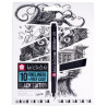 Sakura pigma micron black edition set of 10 fineliners in case - store