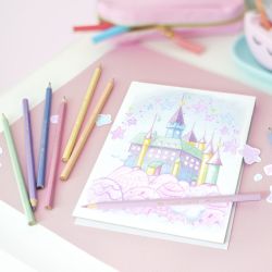 Faber-Castell zestaw 10 pastelowych kredek ołówkowych - sklep plastycz