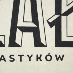 Szał torba bawełniana z nadrukiem 38x42 cm - sklep plastyczny - szał d