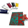 Zieler Block Printing set of 5 oil painting graphic inks for linocut 5