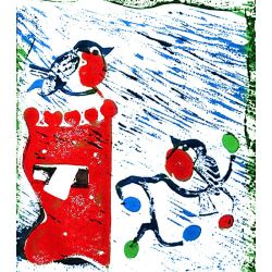 Zieler Block Printing zestaw 5 olejnych farb graficznych do linorytu 5