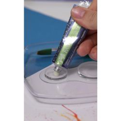 Faber Castell glow-in-the-dark gel glitter 2x12ml - art store