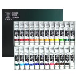 Turner acryl gouache basic colours zestaw 24 gwaszy 20ml