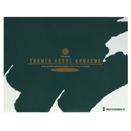 Turner acryl gouache zestaw 24 gwaszy 11ml - Szaldlaplastykow.pl