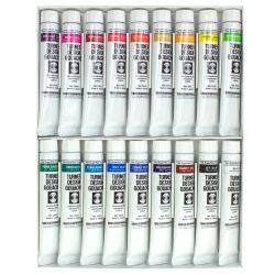 Turner design gouache zestaw 18 gwaszy 25ml - Szaldlaplastykow.pl