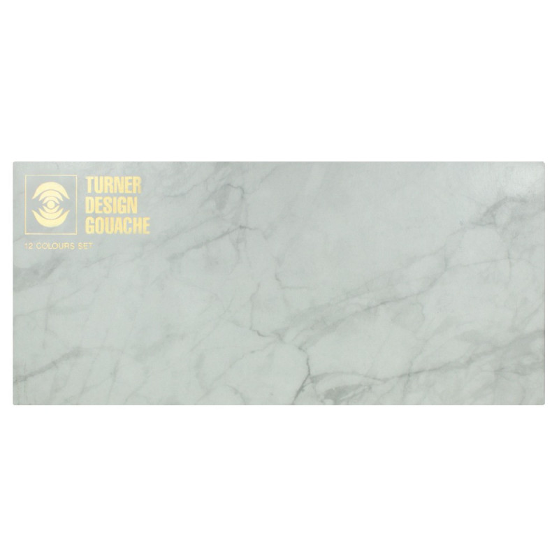 Turner design gouache zestaw 12 gwaszy 25ml - Szaldlaplastykow.pl