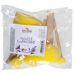 Koh-i-noor zestaw 5 pędzli gąbkowych - Szaldlaplastykow.pl