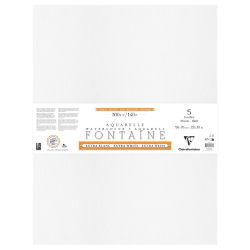 Clairefontaine extra white hot pressed watercolor paper 56x76