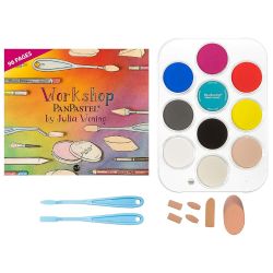 PanPastel Julia Woning set of 10 soft pastels with book and accessories