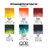 QoR ali cavanaugh set of 6 watercolors 5ml - szaldlaplastykow.pl
