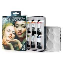 QoR ali cavanaugh zestaw 6 akwareli 5ml - szaldlaplastykow.pl