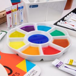 Meeden porcelain palette for watercolor 19 cm