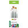 Happy Color set of 8 synthetic brushes