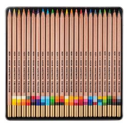 Koh-i-noor tri-tone set of 23 multicolor crayons with blender