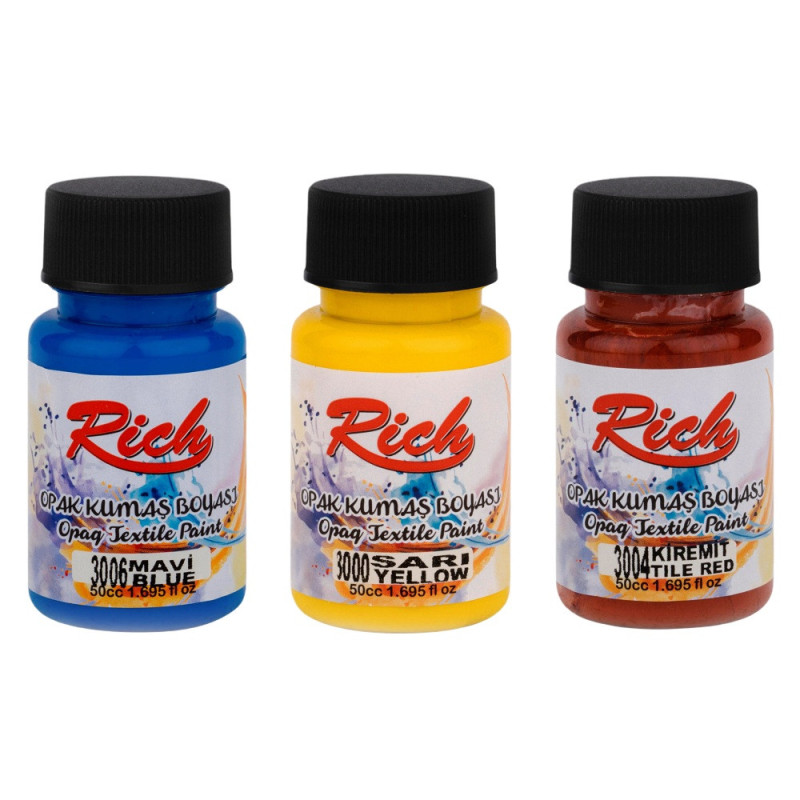Rich opaque farby do tkanin 50 ml - szaldlaplastykow.pl