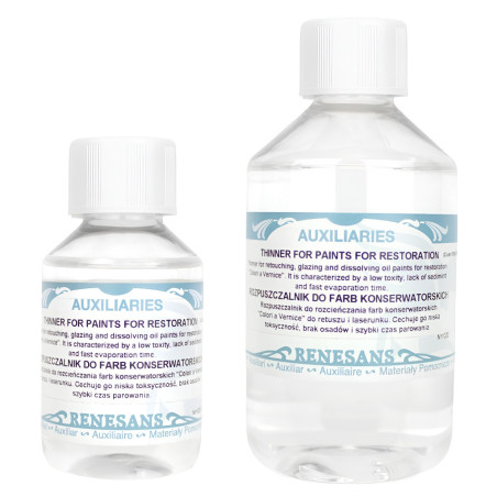 Renesans rozpuszczalnik do farb konserwatorskich - sklep plastyczny -