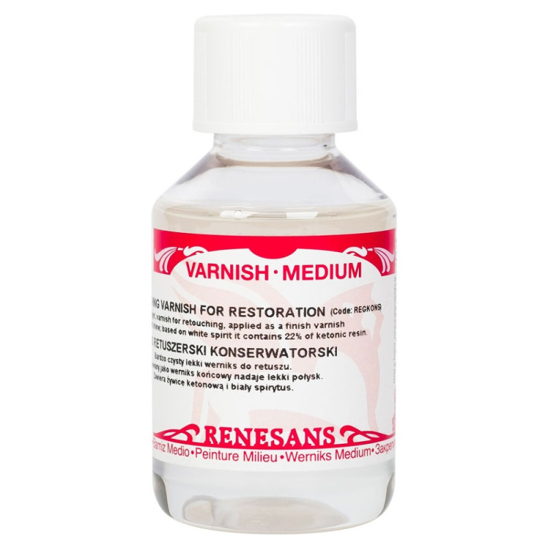 Renesans Retouching Varnish for Restoration 100ml - szal art - sklep p