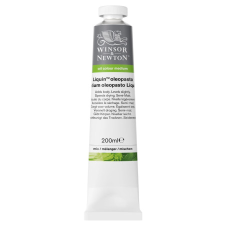 Winsor&Newton medium liquin oleopasto 200ml - Sklep plastyczny - szał