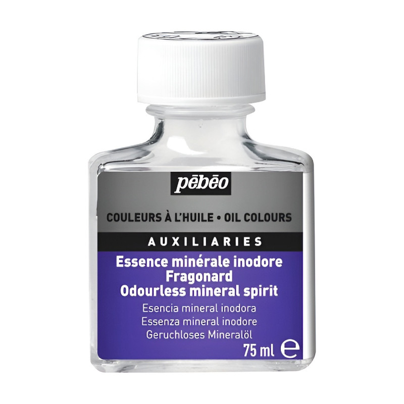 Pebeo Odourless Mineral Spirit 75ml - sklep plastyczny - szał dla plas