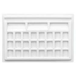 Paleta plastikowa do akwareli 15x22.5cm 27 komór- sklep plastyczny - s