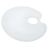 Paleta plastikowa gładka 22x17cm - sklep plastyczny - szał dla plastyk