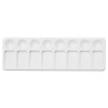 Plastic rectangular palette 11x30,5 cm - szal art - sklep plastyczny