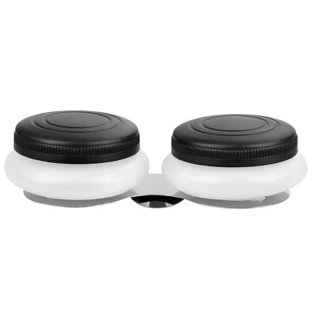 Plastikowy zbiorniczek na media podwójny - sklep plastyczny - szał dla