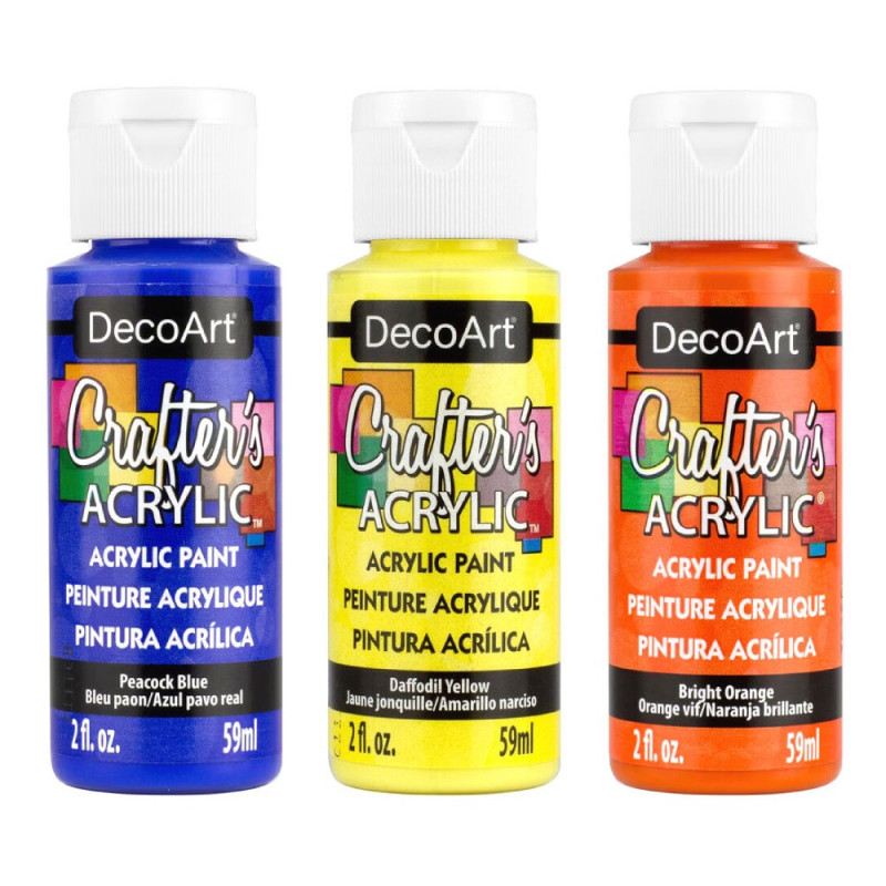 DecoArt crafters acrylic farby akrylowe 59ml - Sklep plastyczny - szał