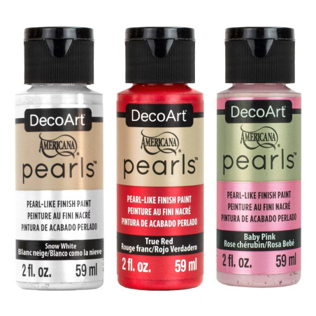 DecoArt pearls farba akrylowa 59ml - sklep plastyczny - szał dla plast