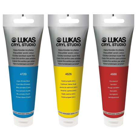 Lukas cryl studio acrylic paints 125ml