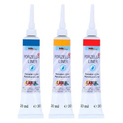 Contour Paints for porcelain Porcelain Liner 20ml