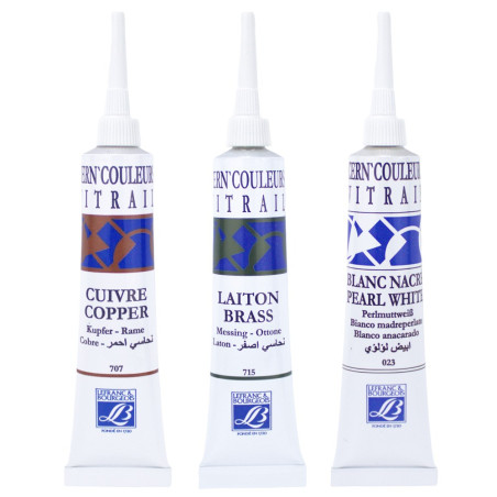 Lefranc&Bourgeois vitrail relief 20ml