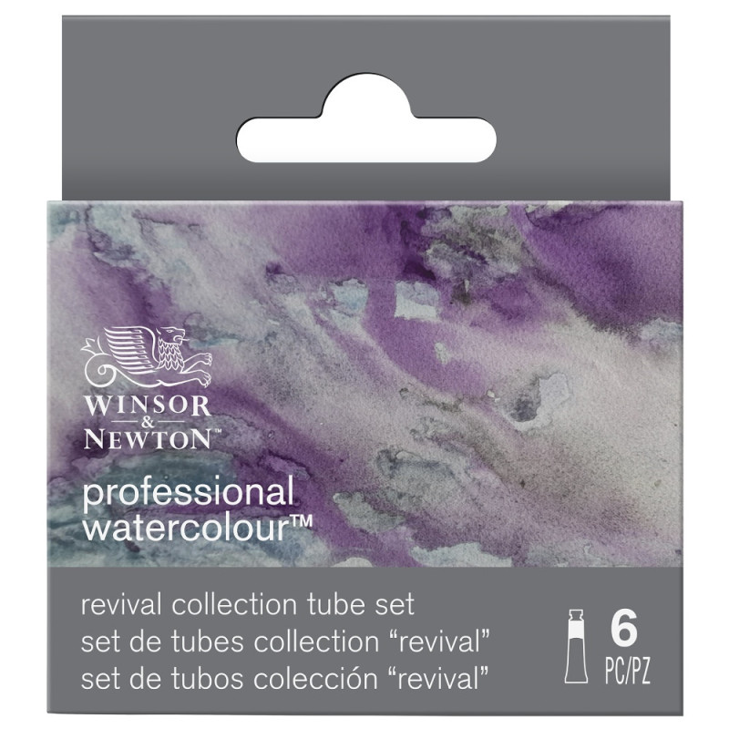Winsor&Newton watercolor professional revival collection zestaw 6x5ml