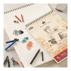 Magnani 1404 velata drawing block 20 sheets on spiral 90g