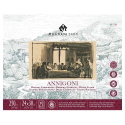 Magnani 1404 annigoni drawing block 24x30cm 25 sheets 250g