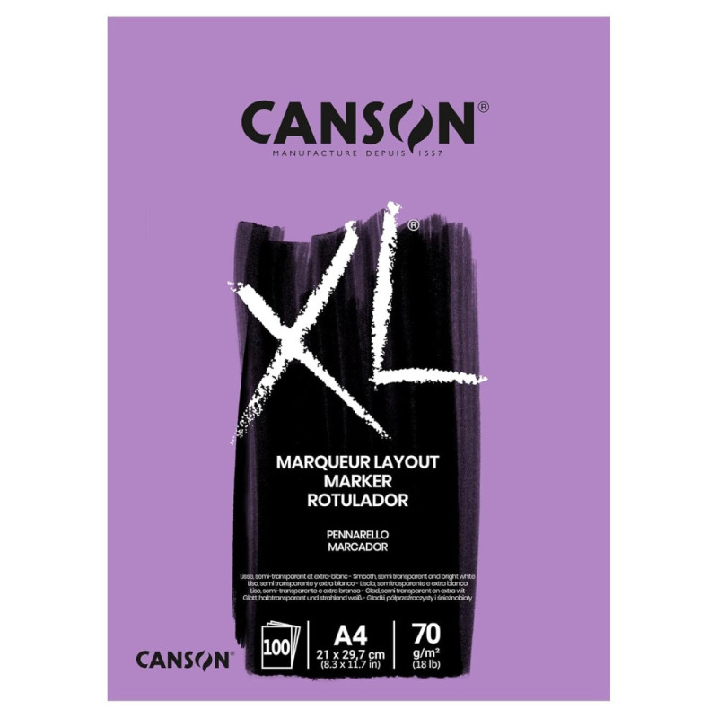Szkicownik Canson xl marker 70g 100ark A4