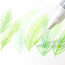 Kuretake brush2o long meso large tip pusty pisak pędzelkowy