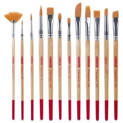 Talens art creation set of 12 synthetic brushes mix