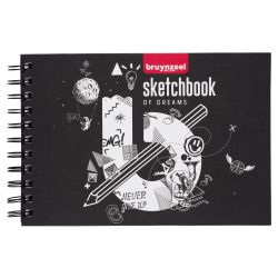 Bruynzeel Sketchbook of Dreams sketchbook 14.7x19.5cm 80ark on spiral