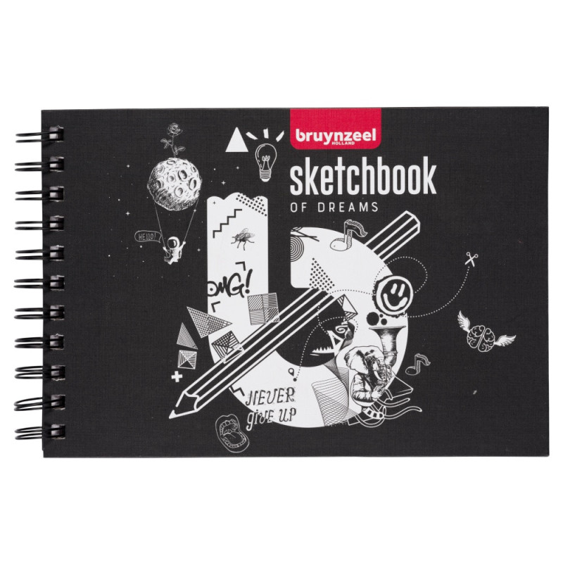 Bruynzeel Sketchbook of Dreams szkicownik 14,7x19,5cm 80ark na spirali