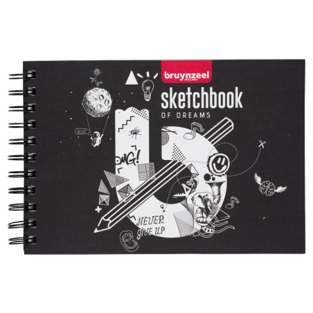 Bruynzeel Sketchbook of Dreams sketchbook 14.7x19.5cm 80ark on spiral