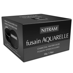 Nitram fusain aquarelle water-soluble charcoal can 50g