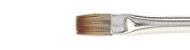 Renesans synthetic flat brushes mangusta series 1099F
