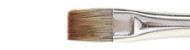 Renesans synthetic flat brushes mangusta series 1099F